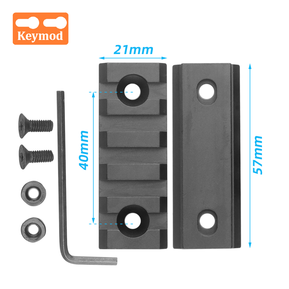 keymod 5 Slot Weaver Picatinny Rail