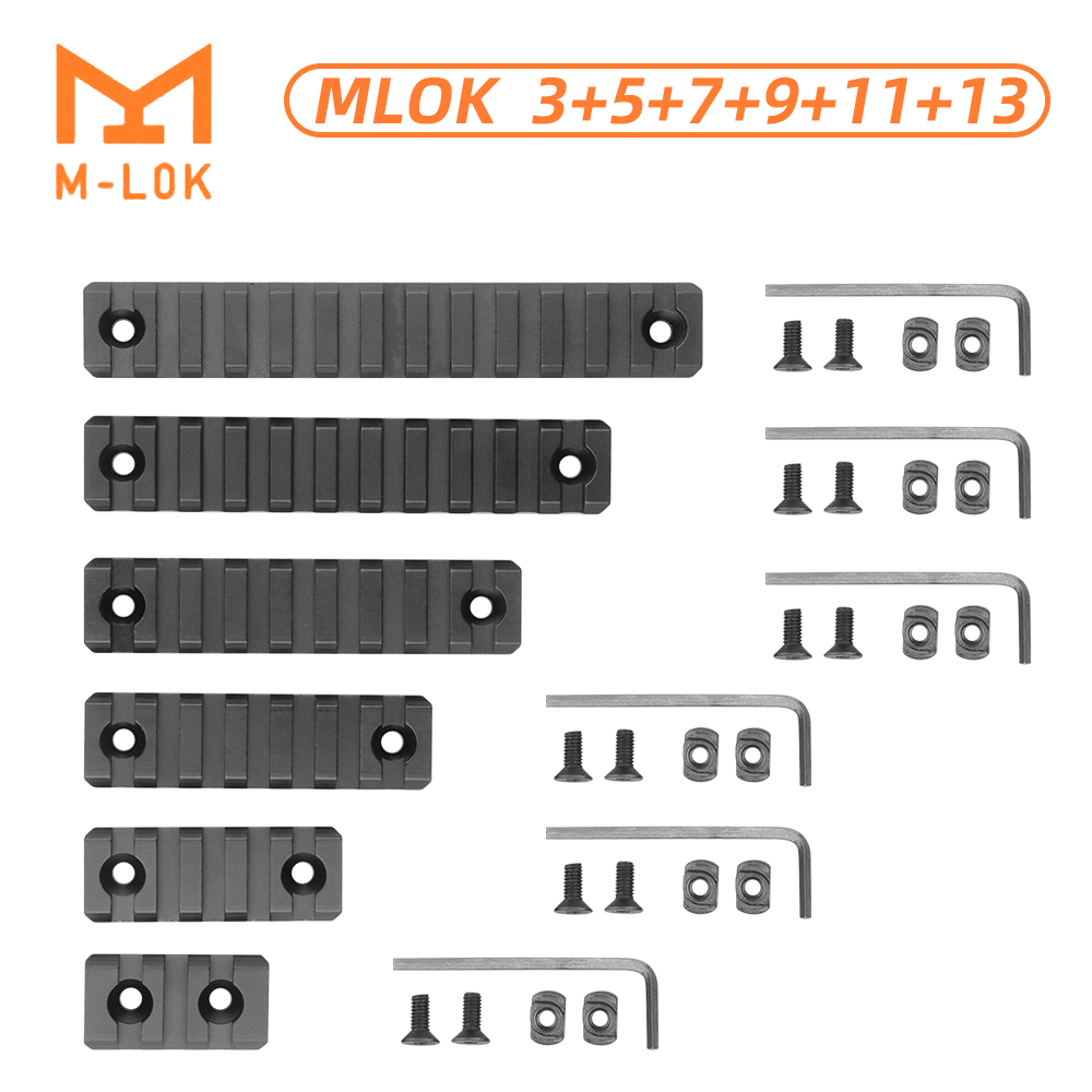  3 5 7 9 11 13 Slot M lok Rail Set